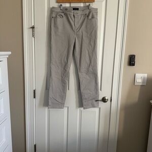 Talbots Flawless Five pocket Light Gray Pants